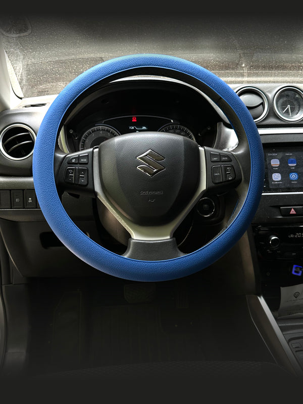 Funda Siliconada Para Carro azul claro