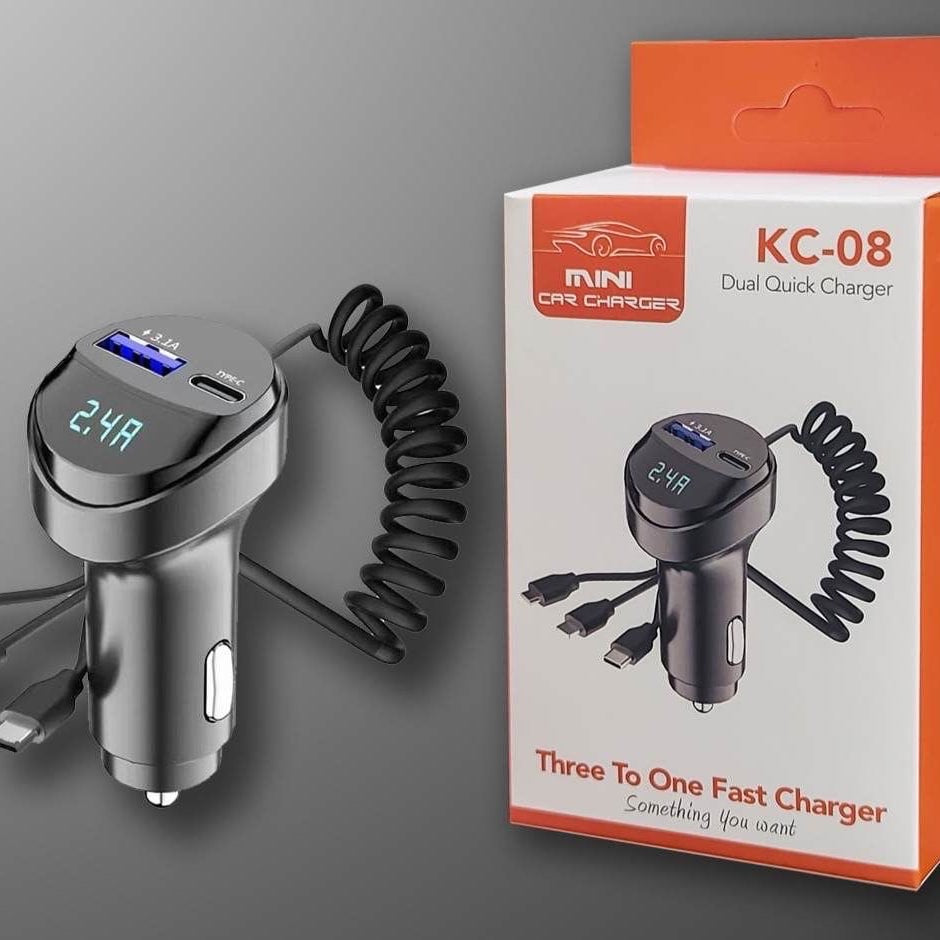 Cargador De Cable Carga Rapida