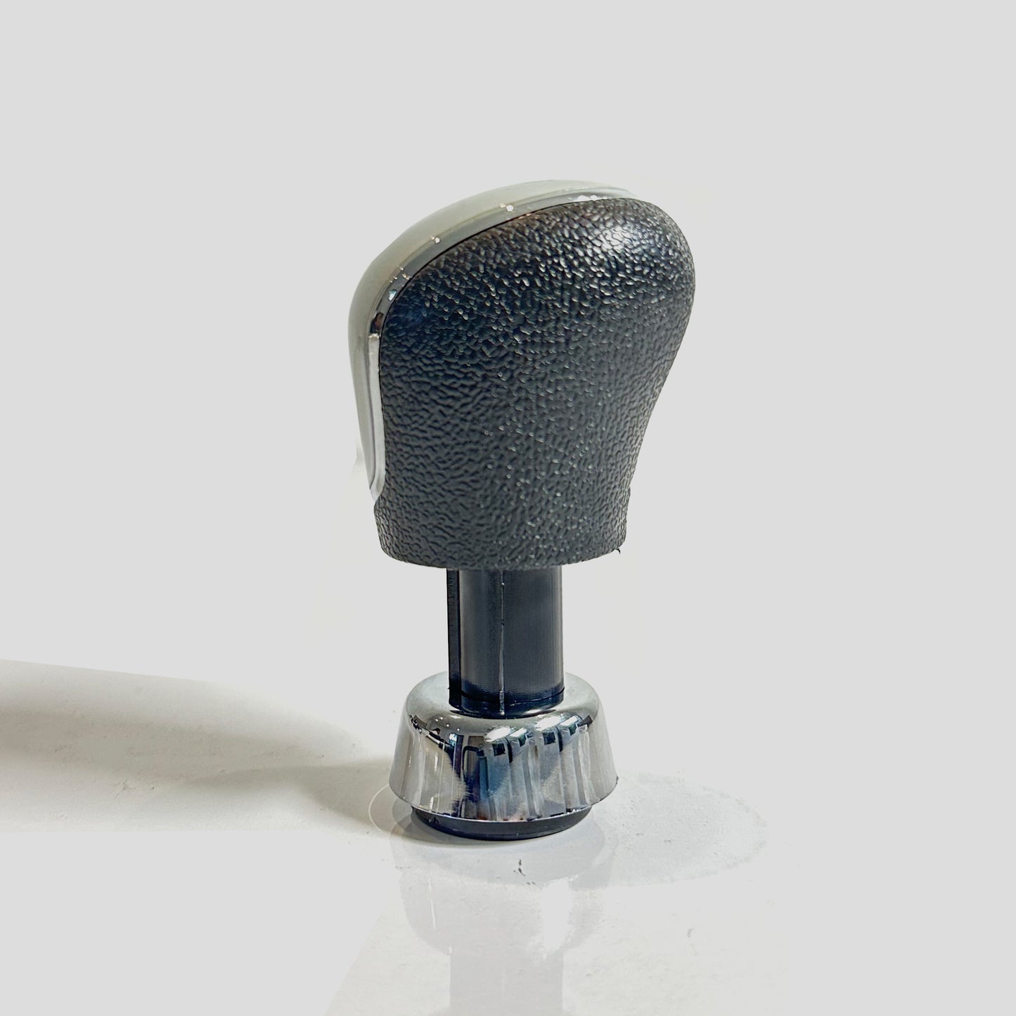 Pomo Para Perilla De Cambios Para Ford Fiesta - Negro x Plateado