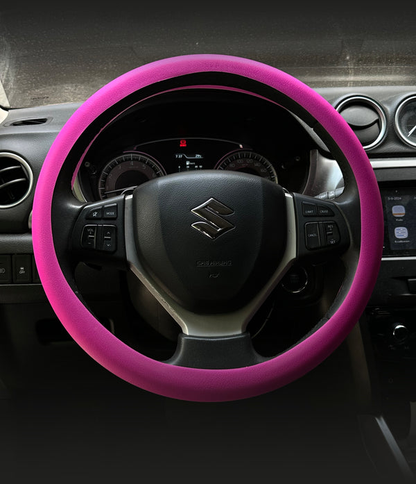 Funda Siliconada Para Carro- Rosa