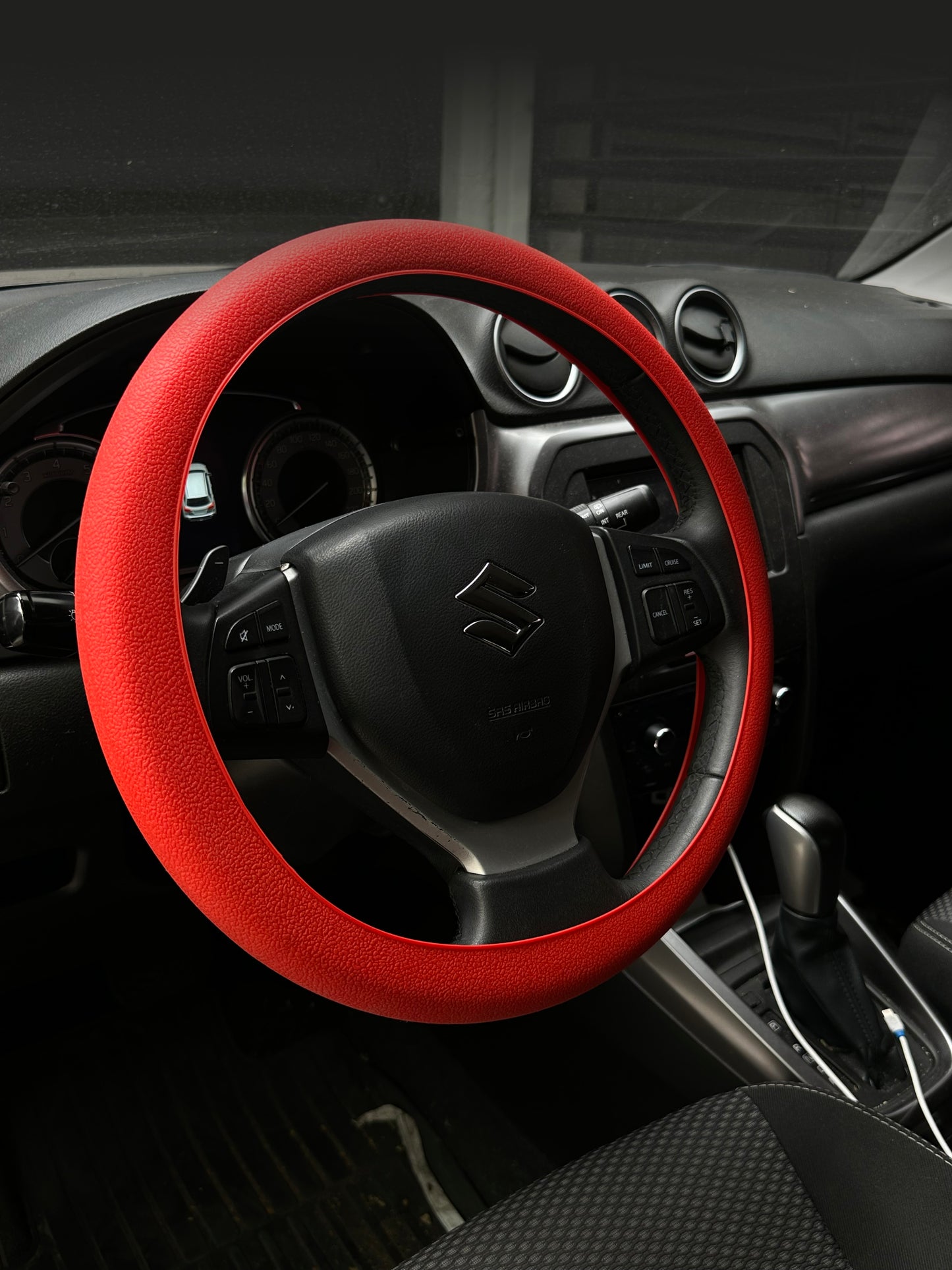Funda Siliconada Para Carro -Rojo