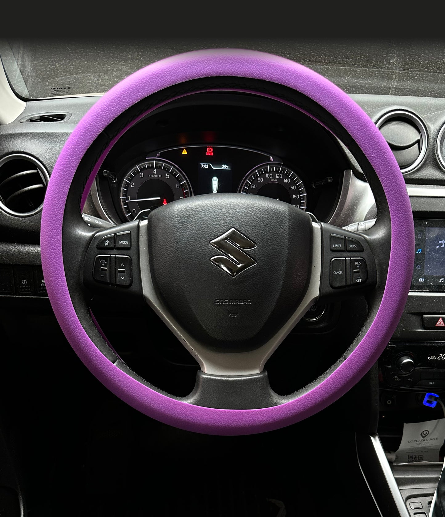Funda Siliconada Para Carro - Morado