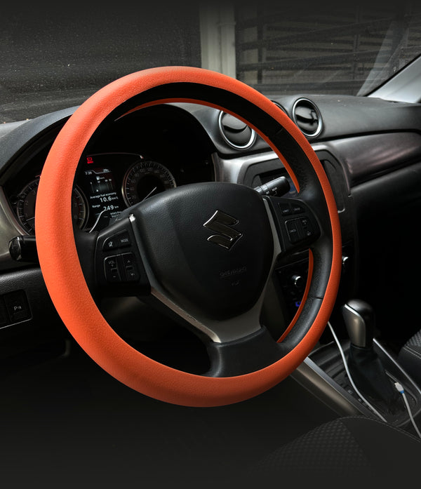Funda Siliconada Para Carro - Naranja