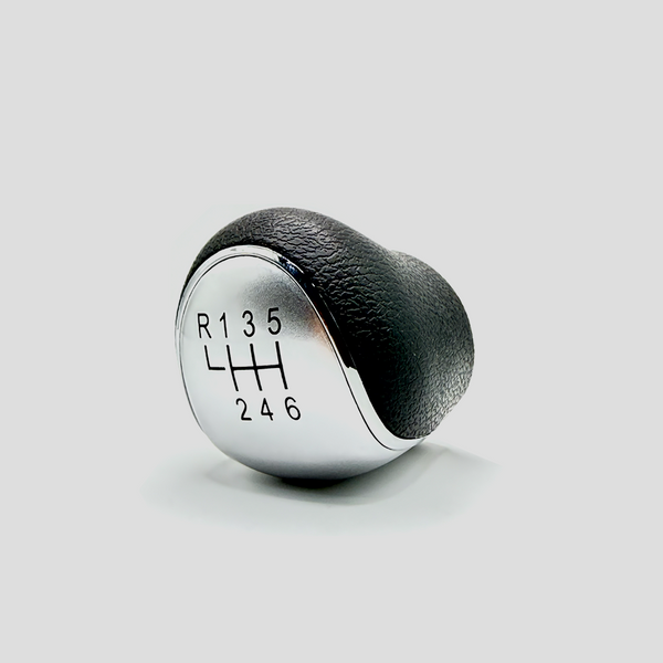 Perilla de cambiossilver y black6 velocidades parajac