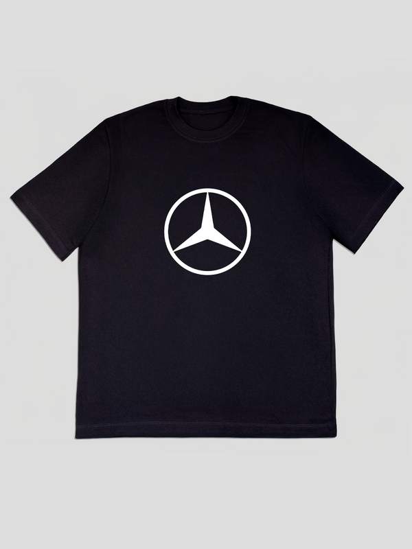 Camiseta Negra Mercedes