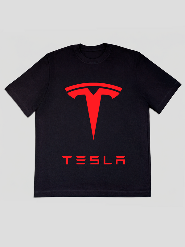 Camiseta Negra Tesla