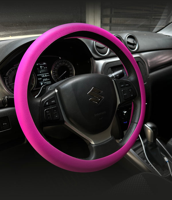 Funda Siliconada Para Carro- Rosa