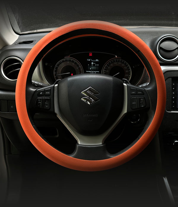Funda Siliconada Para Carro - Naranja